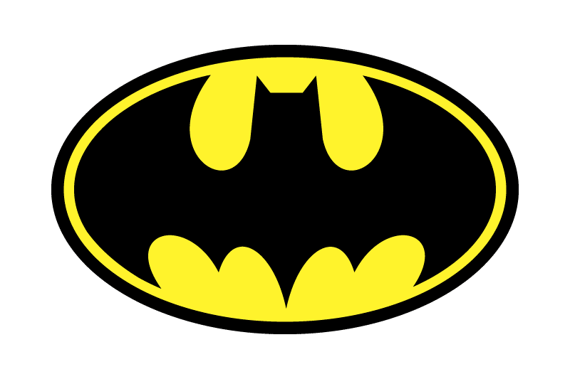 Famous Superhero Logos batman