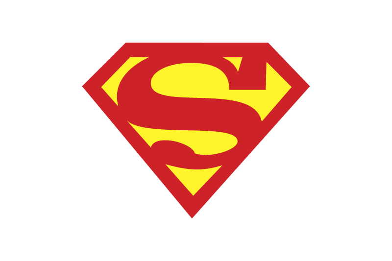 Famous Superhero Logos superman