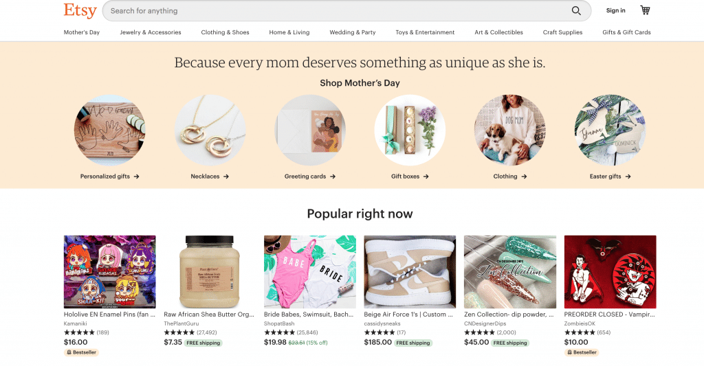 Awesome Small Businesses To Shop Online Screen Shot 2021 03 23 at 10.14.20 AM