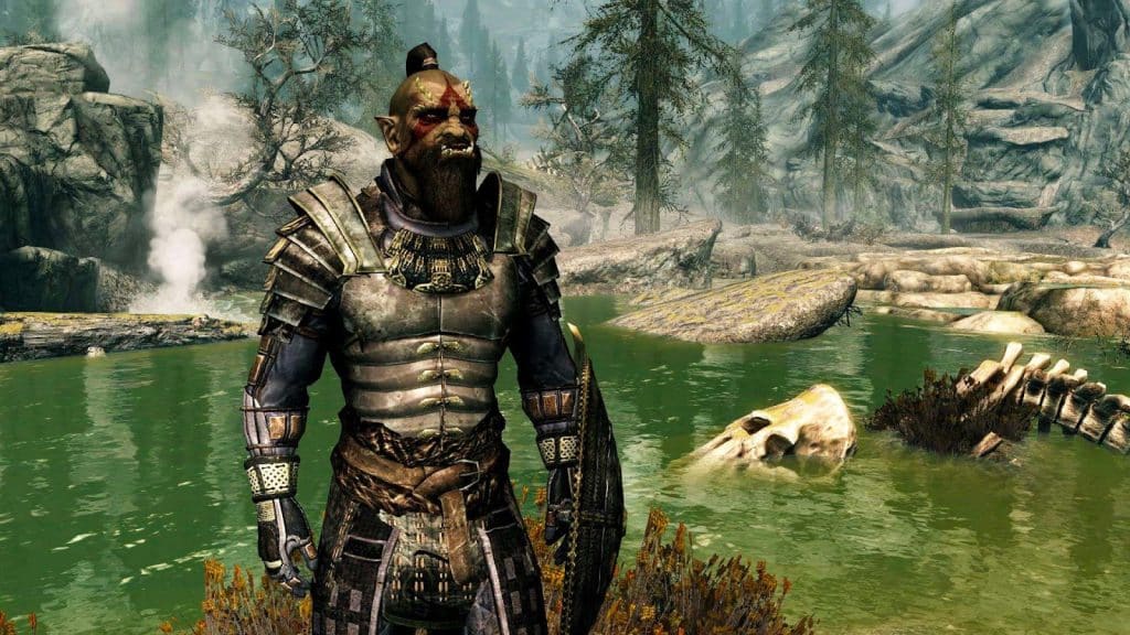 The History Of The Skyrim Logo skyrim