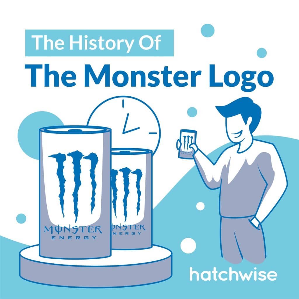 The History Of The Monster Logo - Hatchwise