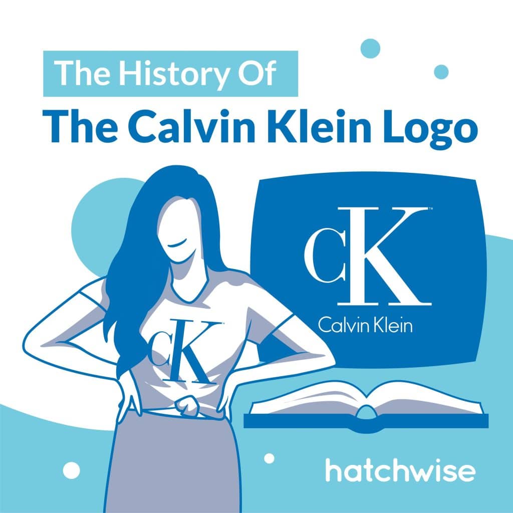 logo calvin klein brand