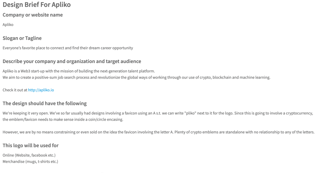 Logo Design Case Study: Apliko – Start-Up Logo Screen Shot 2022 05 03 at 7.04.37 AM