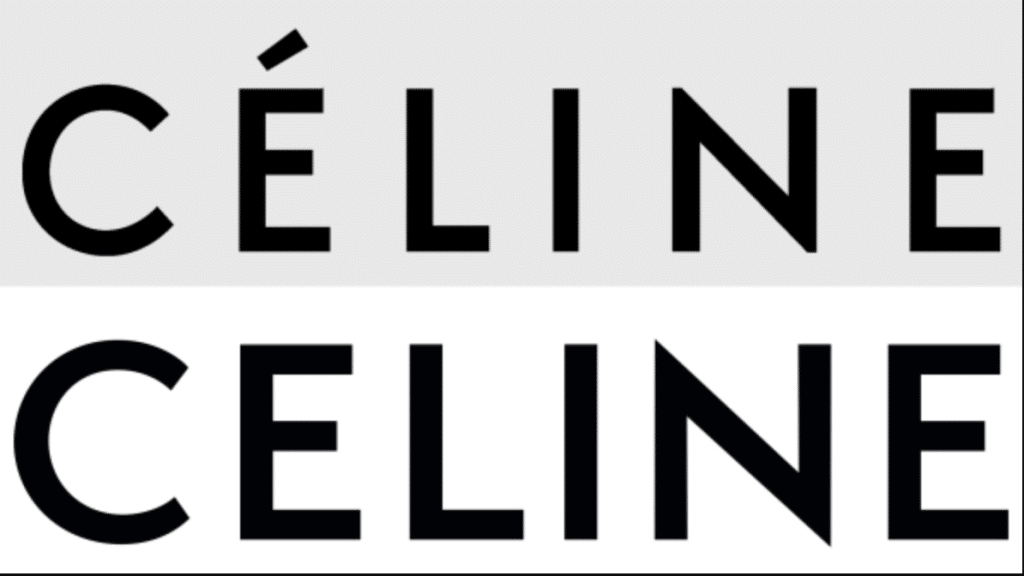 celine logo fail