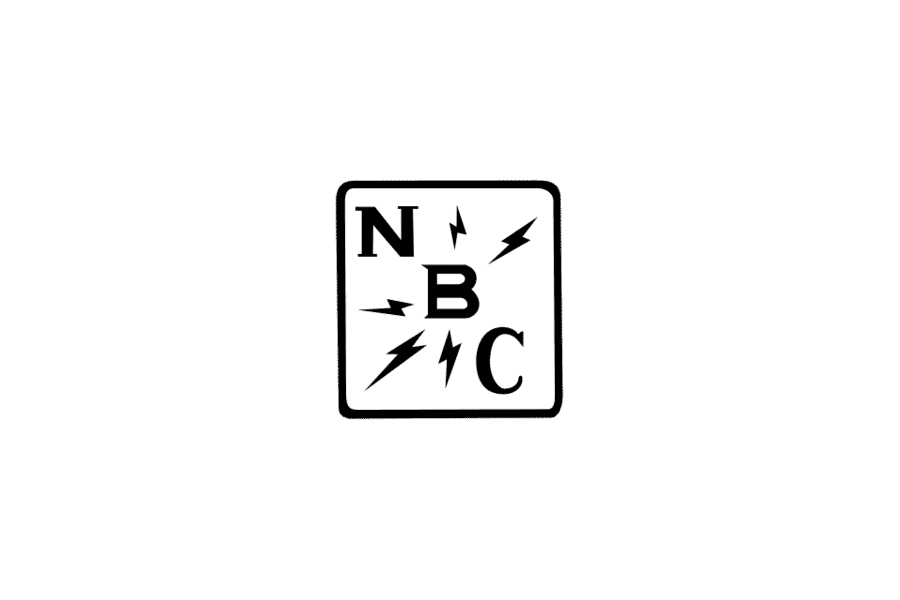 black and white nbc logo 1931
