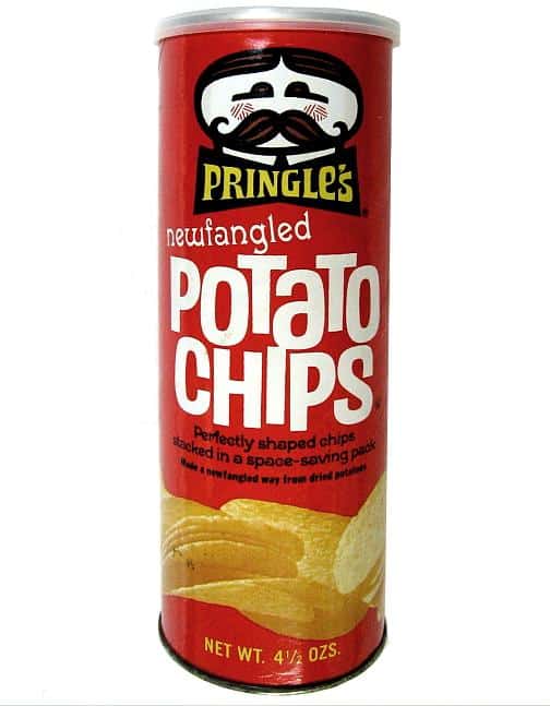 pringles can potato chips