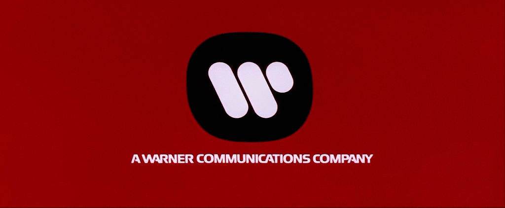warner brothers logo red and black 1972