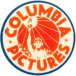 Columbia Pictures logo in color 1932
