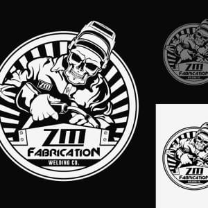Featured Design Contest: ZM Fabrication – Off-Road Welding Company Logo