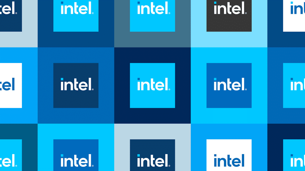 Intel logo hex colors