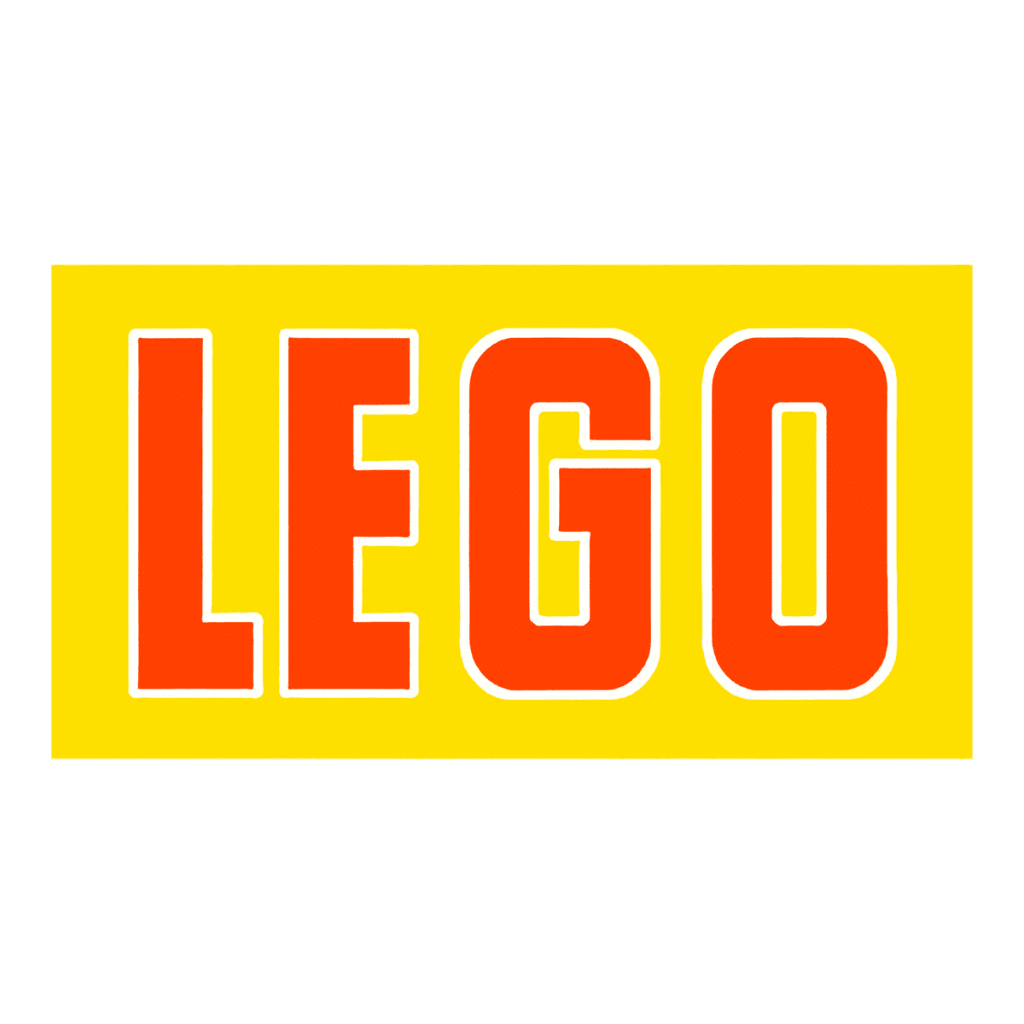 red and yellow lego logo