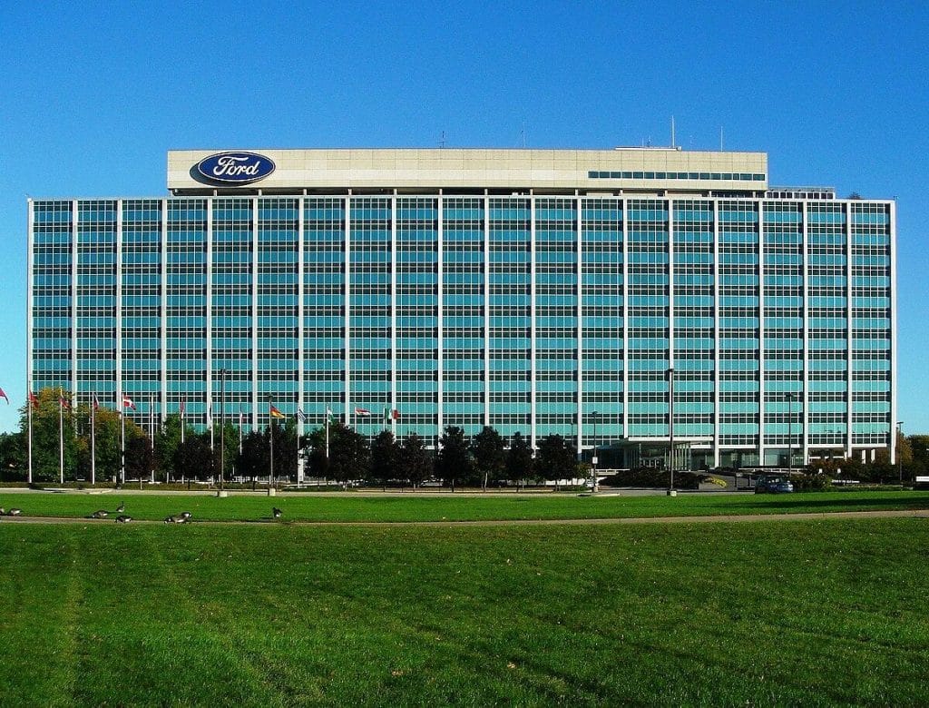 ford logo main headquarters