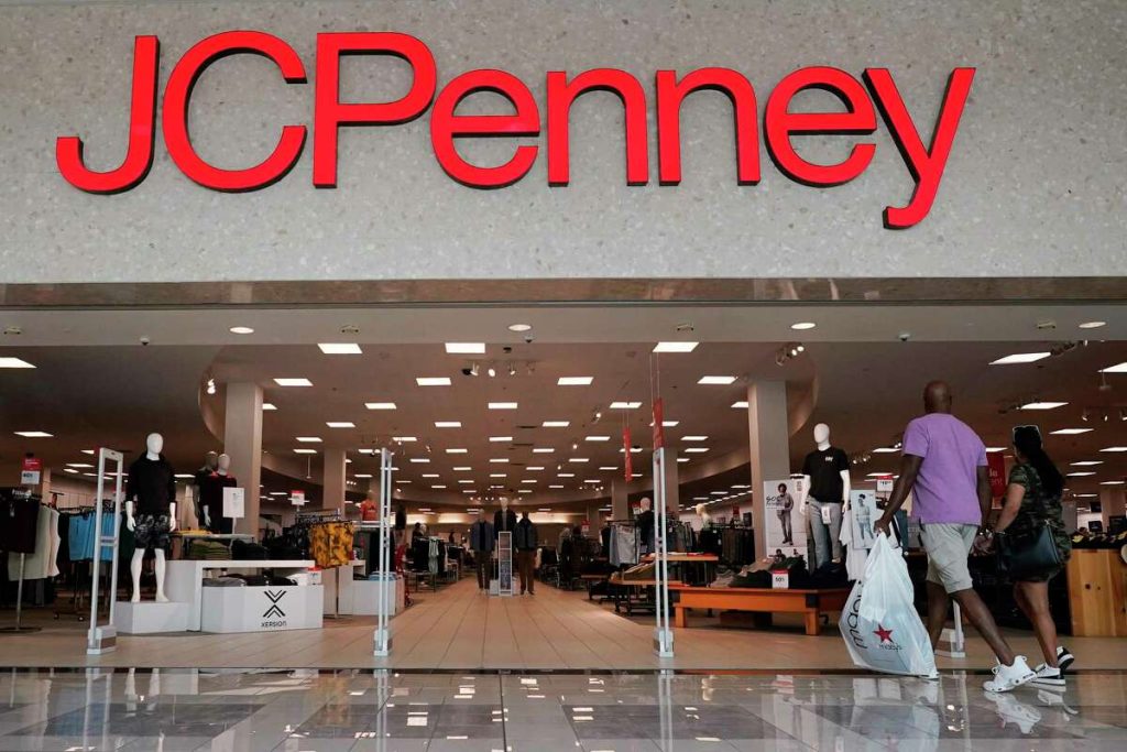 jcpenny logo on storefront