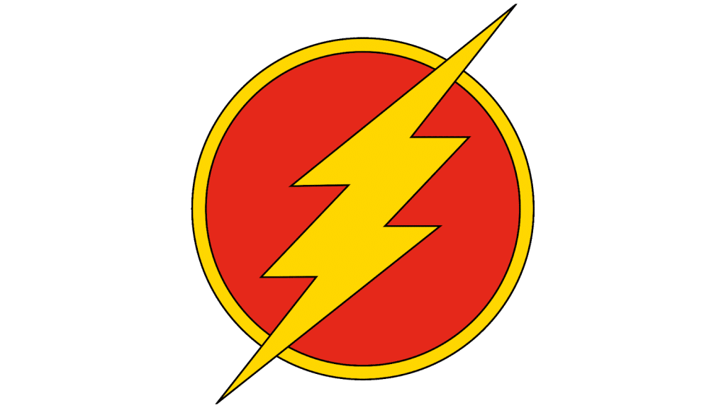 The flash logo