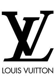 Original Black and White Louis Vuitton Logo